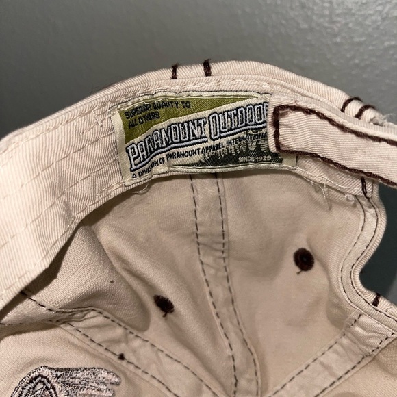 Ford Super Duty Beige Cap with Deer Skull Design - Picture 7 of 9